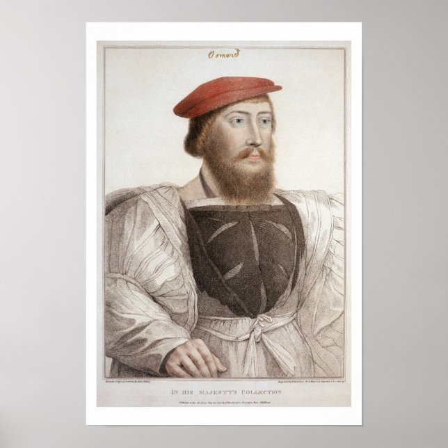 Poster Sir Thomas Boleyn (1477-1539) gravé par Francesc (Devant)