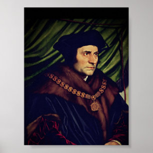 Poster Sir Thomas More - par Hans Holbein, le Jeune