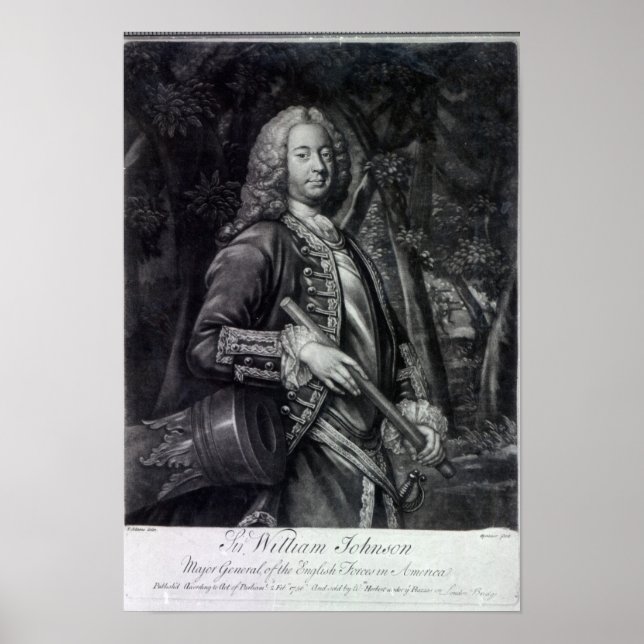 Poster Sir William Johnson (Devant)