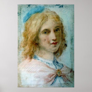 Poster Sirani - Dessin à la craie