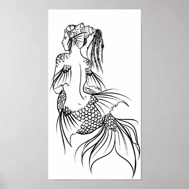 Poster Sirène (Devant)