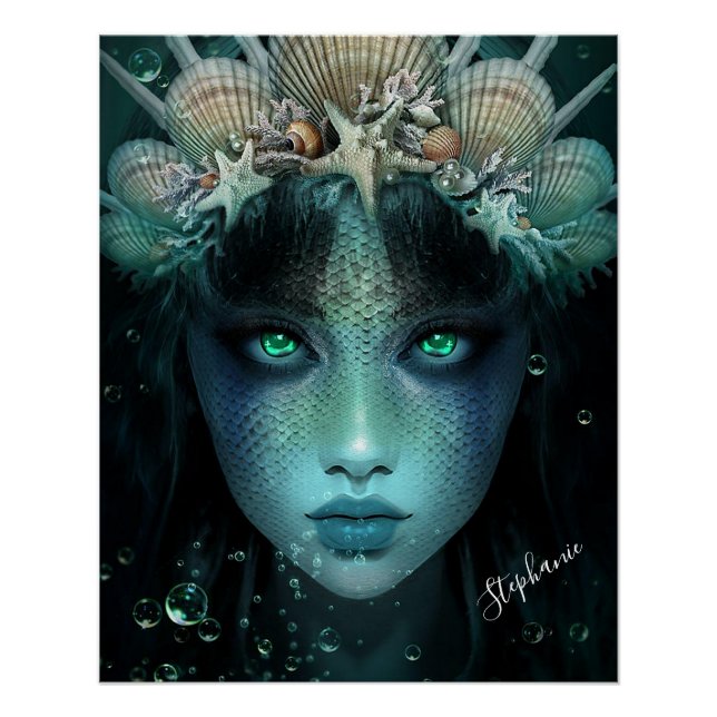 Poster Sirène d'Imaginaire (Devant)