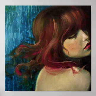 Poster Sirène (impression de toile)