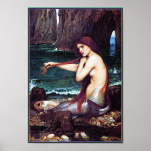 Poster Sirène par le château d'eau de John