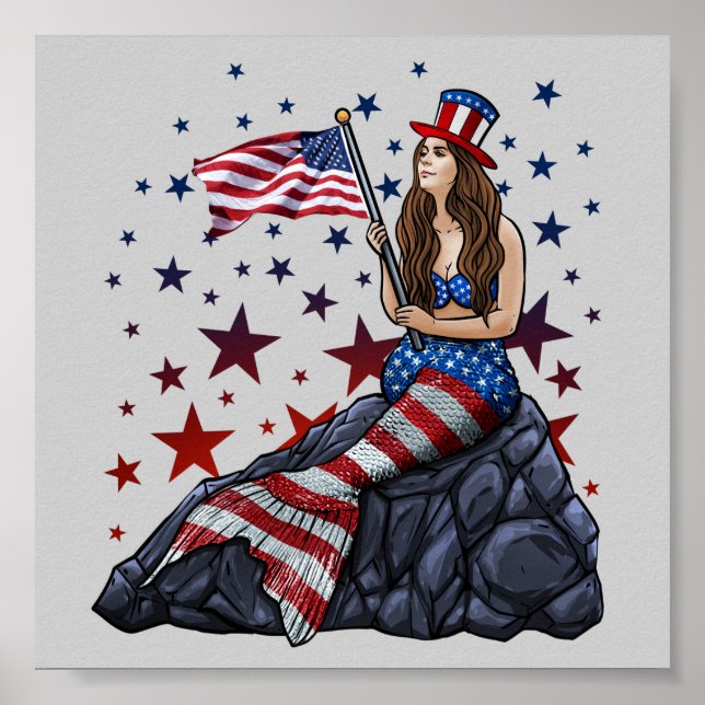 Poster Sirène patriotique (Devant)