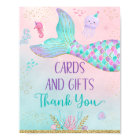 Sirène Sous La Mer Cartes D'Anniversaire & Cadeaux