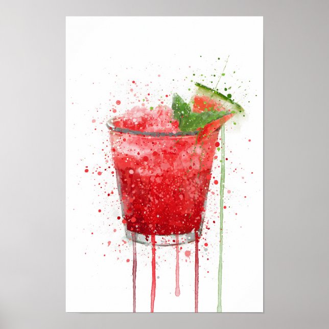 Poster Sirop de pastèque (Devant)