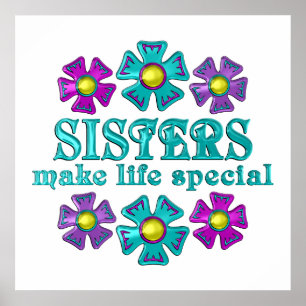 POSTER SISTERS MAKE LIFE SPECIAL