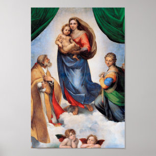 Poster Sistine Madonna