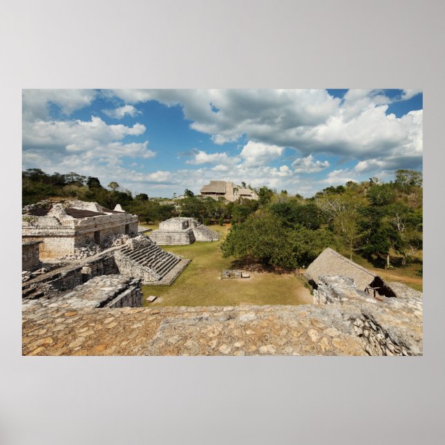 Poster Site archéologique d'Ek-Balam (Devant)