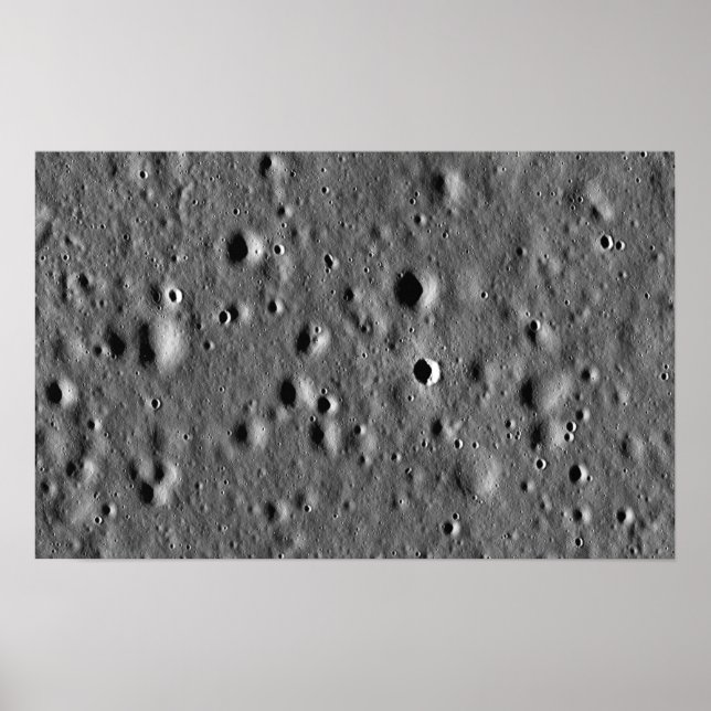 Poster Site d'atterrissage Apollo 11 (Devant)