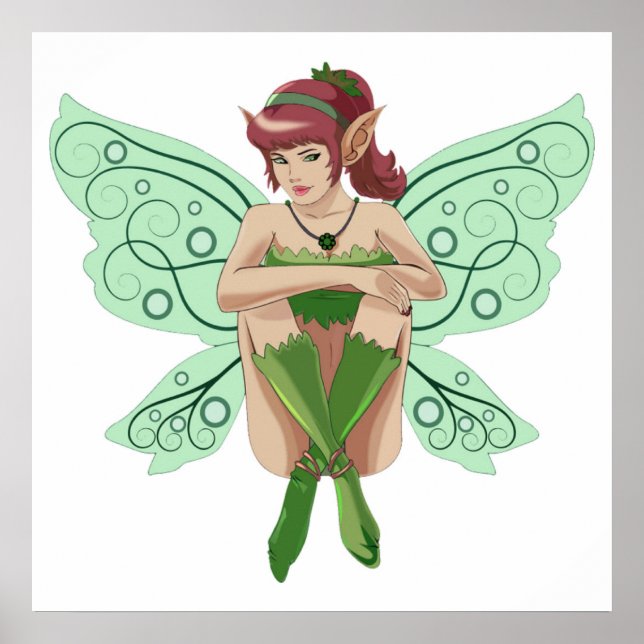 POSTER SITTING FAIRY (Devant)