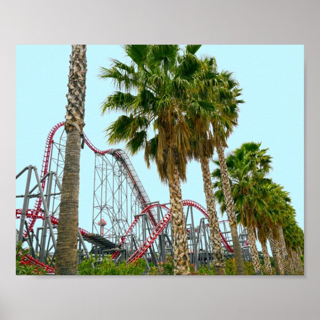 Poster Six Flags Magic Mountain (Devant)