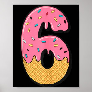 Poster Six Seven Ice Cream 67 Fun Mason Mème Facile Hallo