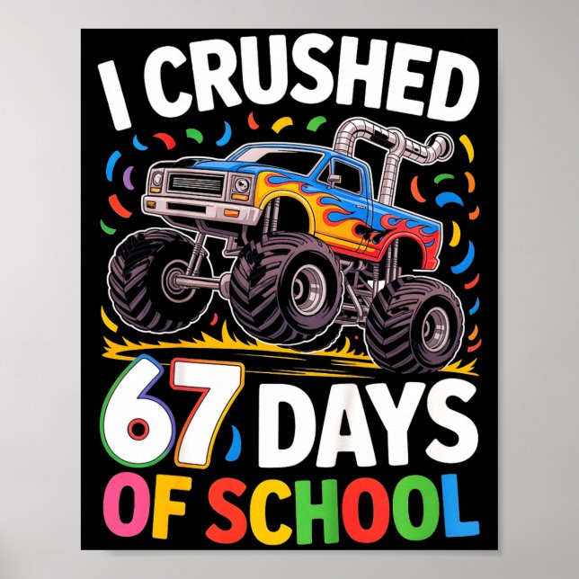 Poster Six Seven Meme Boys Girls Kids  (Devant)