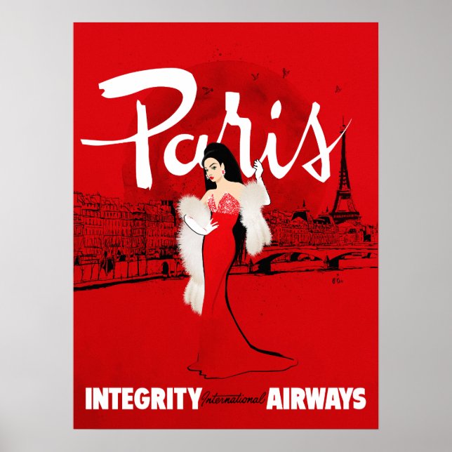 Poster Sizzling in Paris (Devant)
