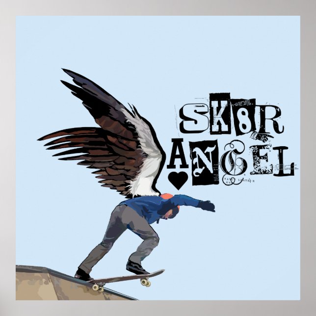 POSTER SK8R ANGEL 1 (Devant)