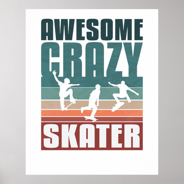 Poster Skateboard (Devant)