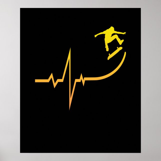 Poster Skateboard (Devant)