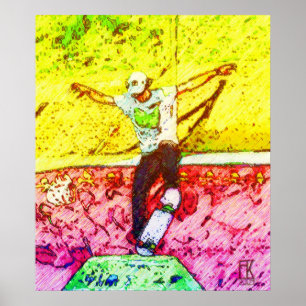 Poster skateboarder 12