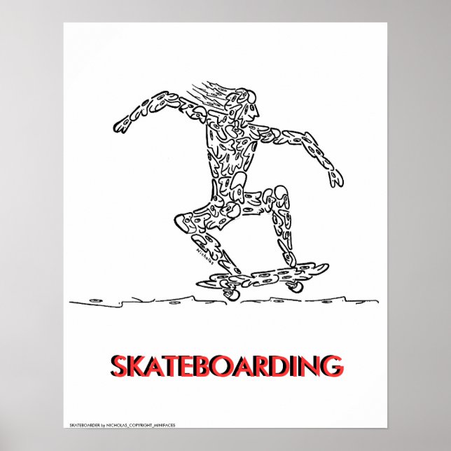 POSTER SKATEBOARDS (Devant)