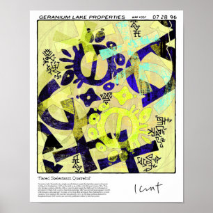 Poster Skelestissim Quatrefoil