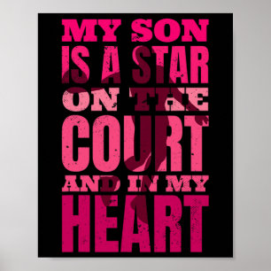Poster Sketll Mon fils est une star sur le court et dans