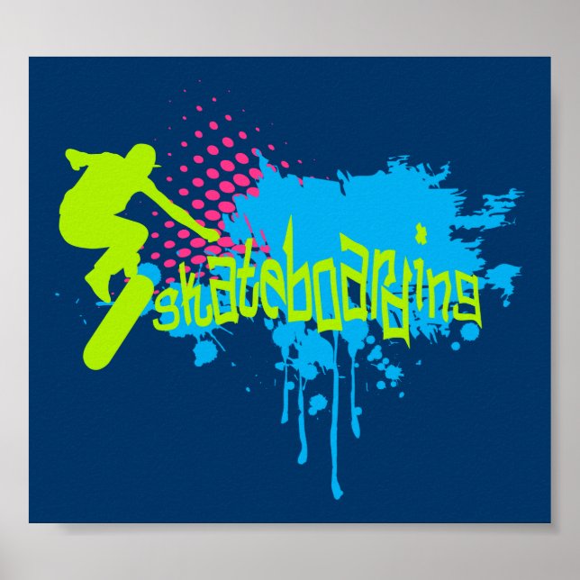 Poster Ski (Devant)