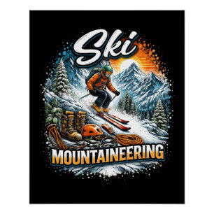 Poster Ski alpinisme