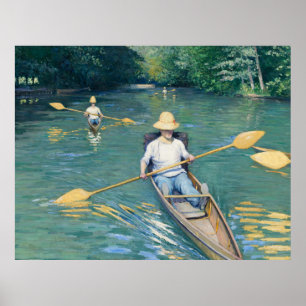 Poster Ski de Gustave Caillebotte