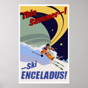Poster Ski Encelade !