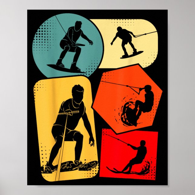 Poster Ski nautique  (Devant)