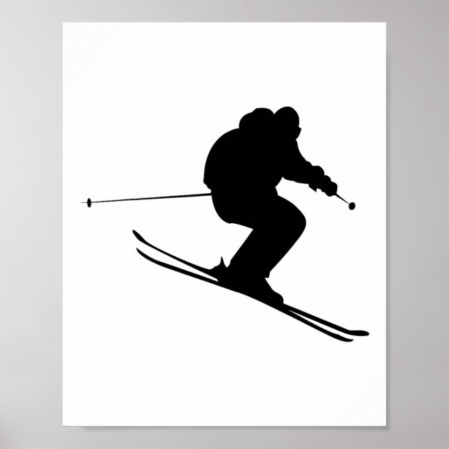 Poster Ski Ski  (Devant)