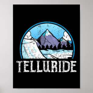 Poster Ski Snowboard Snowboard Colorado Tellu