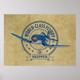 Poster Skipper - Flyboy de classe mondiale