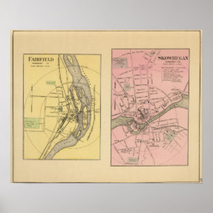 Poster Skowhegan, Fairfield 2