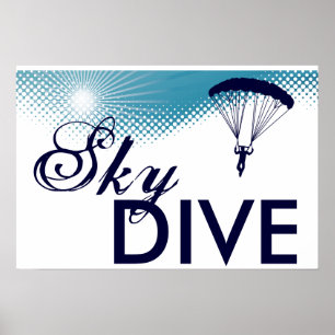 Poster sky high skydive