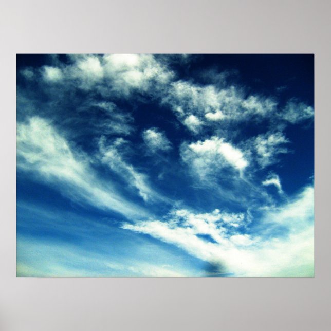 Poster Sky of Clouds (Devant)