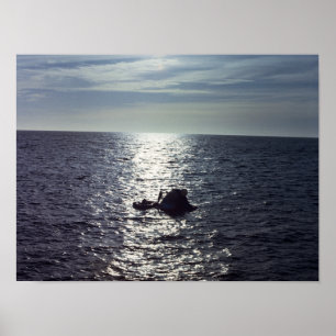 Poster Skylab 4 Splashdown & Recovery