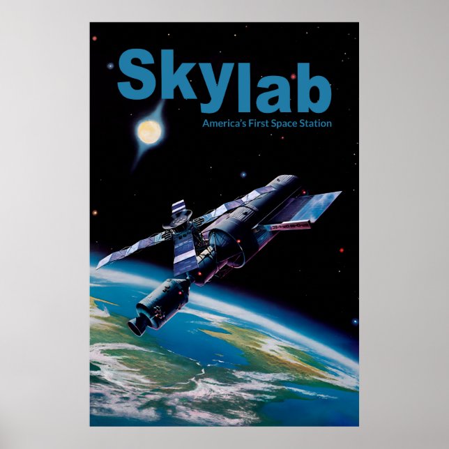 Poster Skylab - La première station spatiale américaine (Devant)