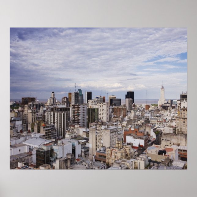 Poster Skyline de Buenos Aires 2 (Devant)
