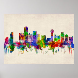 Poster Skyline de Knoxville