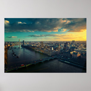 Poster Skyline de Londres