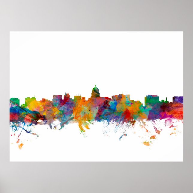 Poster Skyline de Madison (Devant)