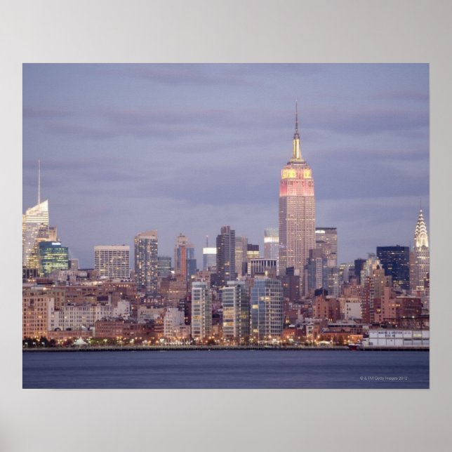 Poster Skyline de New York (Devant)