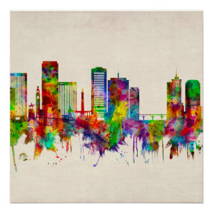 Poster Skyline de Richmond