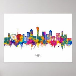 Poster Skyline du Japon