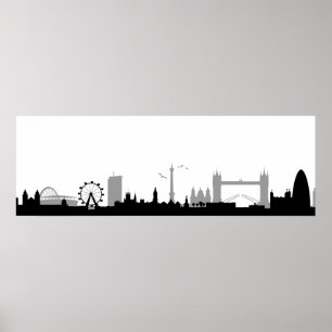 Poster Skyline Londres