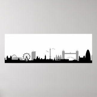 Poster Skyline Londres