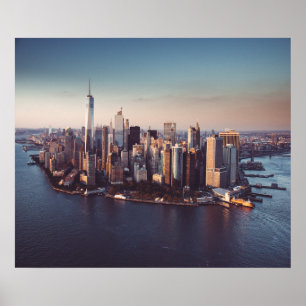 Poster skyline new york